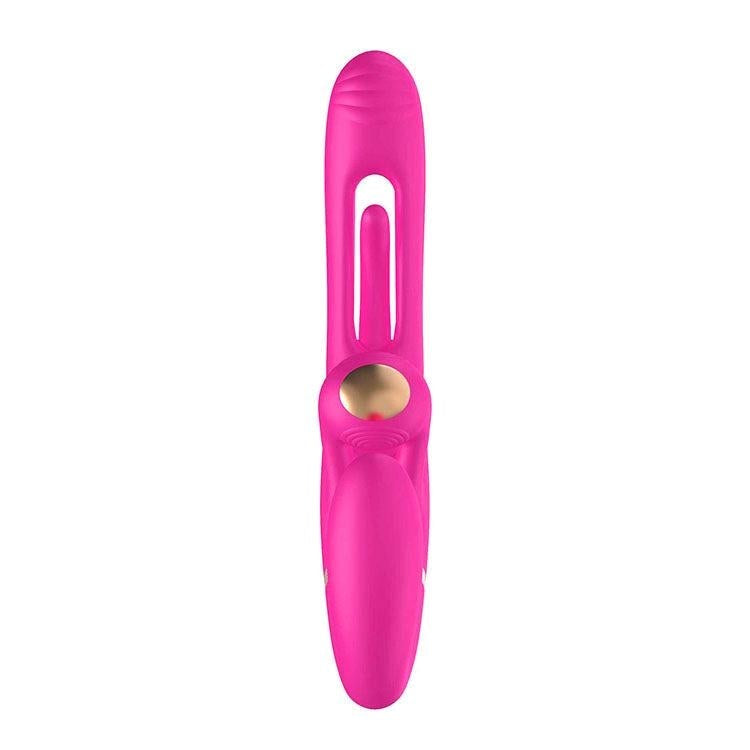 Adam & Eve Orgaz Ohh Matic Strapless Strap On with Remote Four Motors - Strap On Sextoys