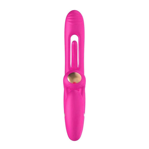 Adam & Eve Orgaz Ohh Matic Strapless Strap On with Remote Four Motors - Strap On Sextoys