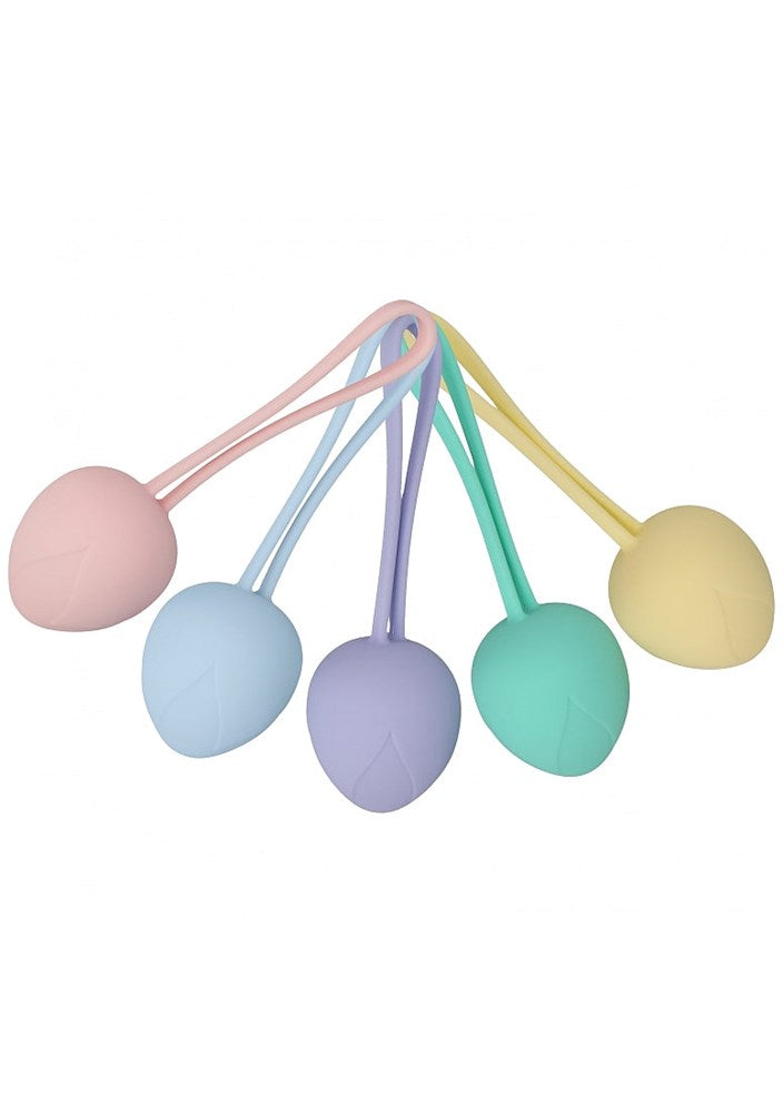 Shots Toys LOVELINE PelviFit Coloured Kegel Kit Progressive Weight Training - - Love Eggs and Kegel Exercisers