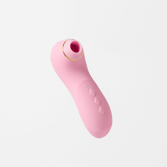 Girls Get Off Missy Air Pulse Clitoral Stimulator with 10 Intensity Levels - Pink - Clit Ticklers and Pulsators