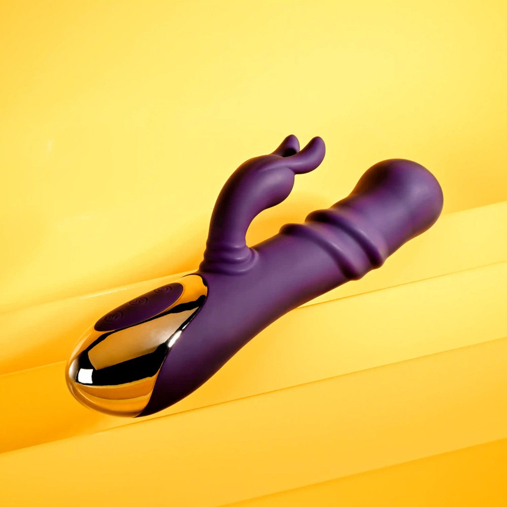Playboy Pleasure BUNNY PUNCH Twirling Rabbit Vibrator - - Rabbit Vibrators