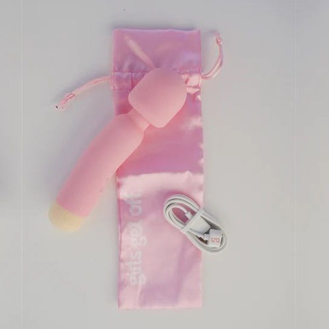 Girls Get Off Wanda Rechargeable Body Wand Massager with Deep Vibrations - Body Wands