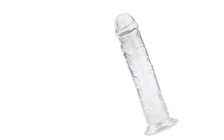 S Hande Lester Soft Realistic Dong Clear M Premium TPE Dildo - Clear - Realistic Dildos