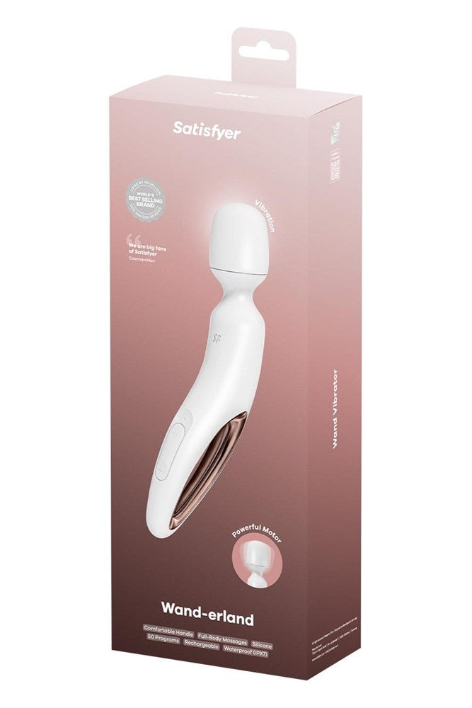 Satisfyer Wand-erland 50 Mode Body Wand Massager - - Body Wands