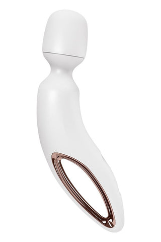 Satisfyer Wand erland 50 Mode Body Wand Massager with Rose Gold Handle - Body Wands