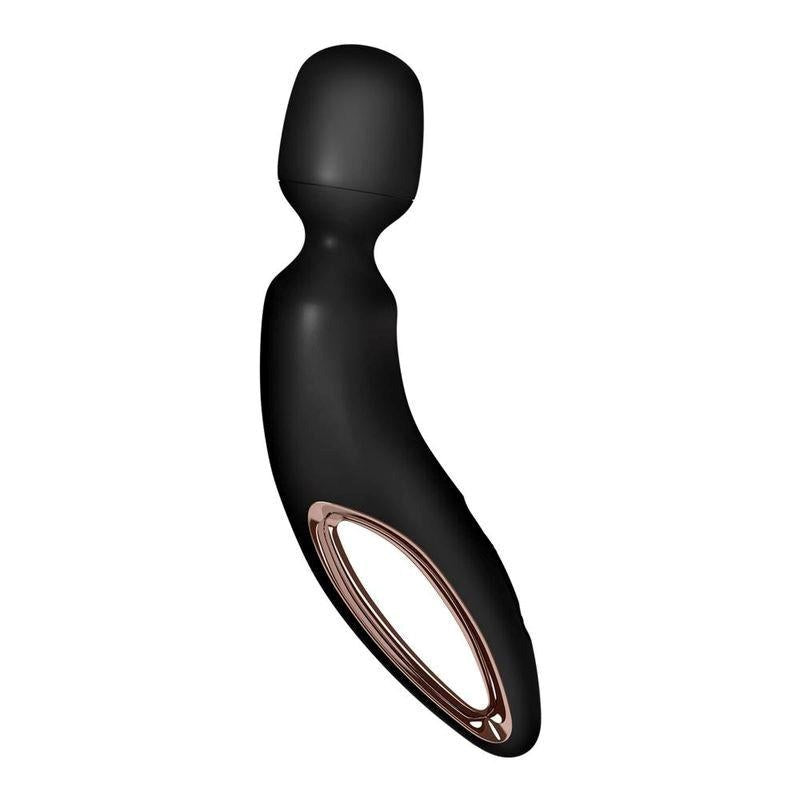 Satisfyer Wand-erland 50 Mode Body Wand Massager - Black - Body Wands