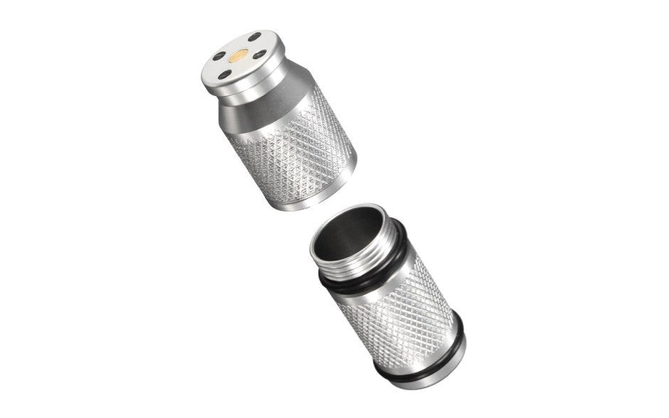 Assist N2O Whipped Cream Gas Cracker for 8g Charger 2 Pc Aluminium Set - - Massage Oils and Lubricants