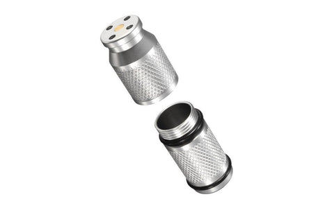 Assist N2O Whipped Cream Gas Cracker for 8g Charger 2 Pc Aluminium Set - Massage Oils and Lubricants