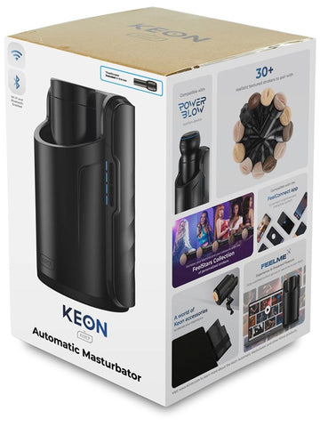 Kiiroo Keon WiFi Combo Set with Feel Stroker Interactive Masturbator - Masturbators and Strokers