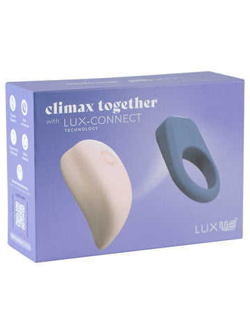 Kiiroo Luxus Climax Together Vibrating Cock Ring App Controlled Couples Set - Vibrating Cock Rings