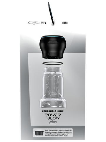 Kiiroo Pocket Sized Realistic Feeling Male Stroker with Bluetooth Sync - Masturbators and Strokers
