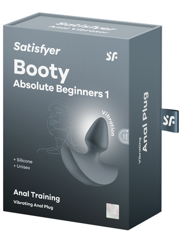 Satisfyer Booty Absolute Beginners 1 Butt Plug Vibrating Anal Sex Toy - Butt Plugs