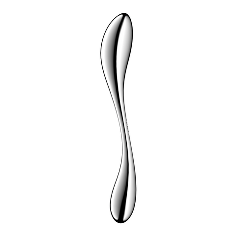 Satisfyer Star Force 3 Heavy Weighted Metal Dildo Premium G Spot Prostate - Steel Sex Toys