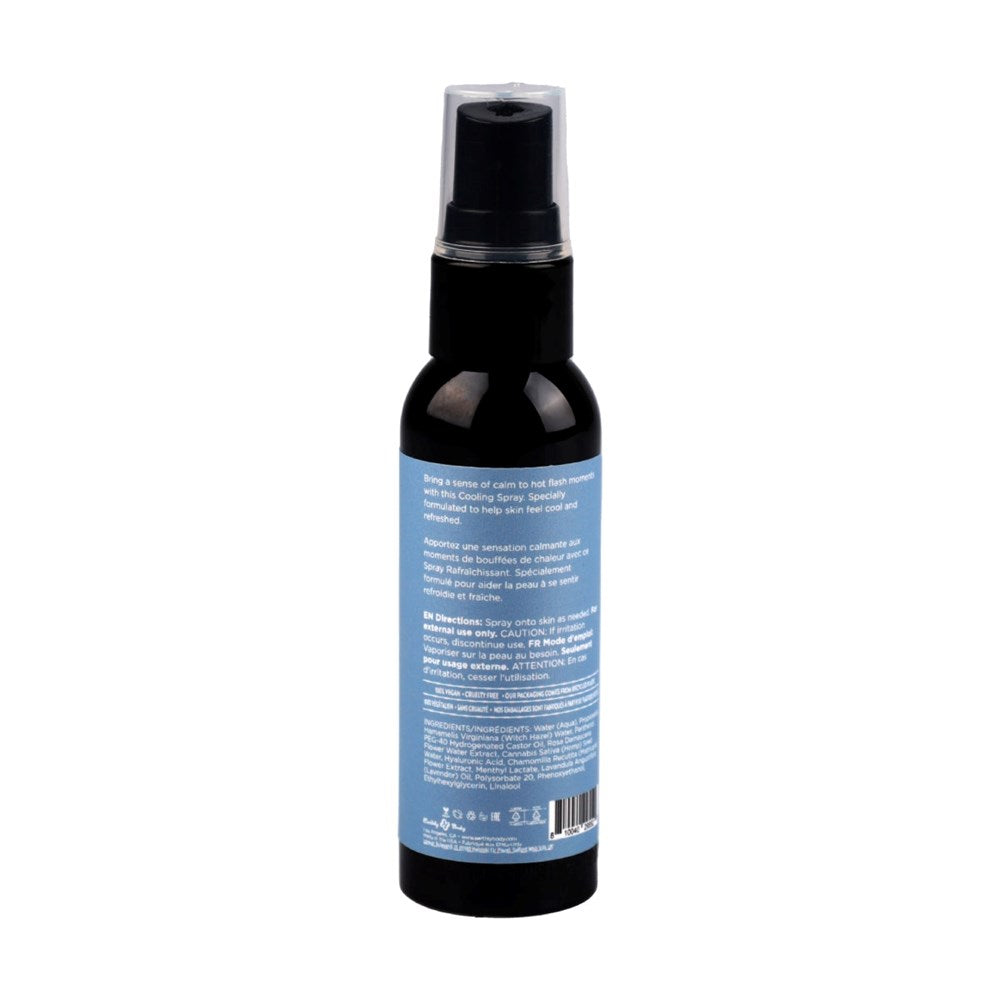 Earthly Body Hemp Seed MELLOW Cooling Spray 60ml with Hemp Seed Water Relief - - Delay and Excite Sprays