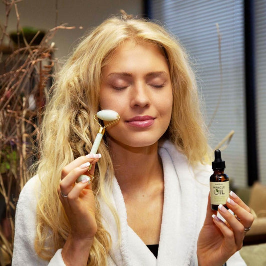 Earthly Body Miracle Oil Skin Soothing Oil with Hemp Seed Natural Massage Oil - Default Title - Lubricants and Lotions