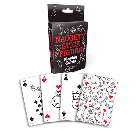 Little Genie Naughty Stick Figure Playing Cards Sex Games with Cheeky Art - Sex Games, Coupons and Tricks