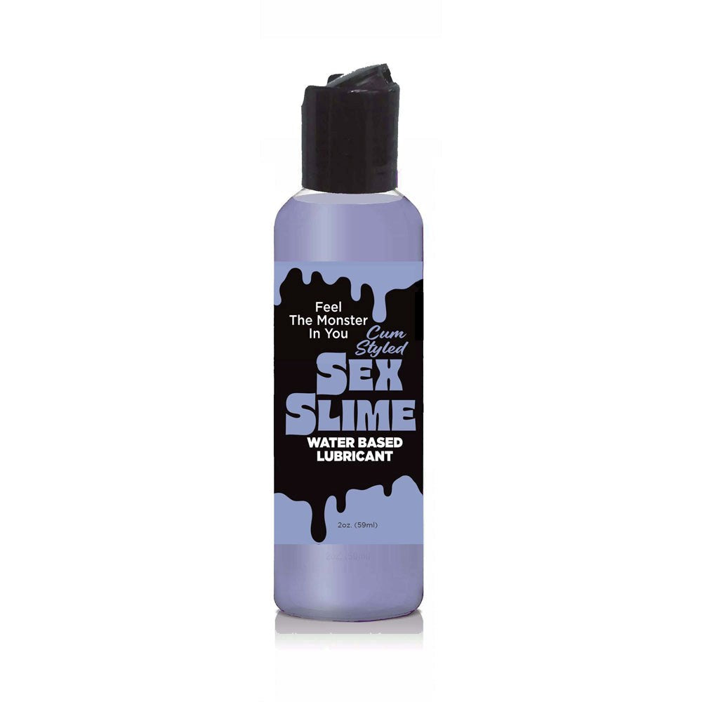 Little Genie Sex Slime Cum Style Creature Lubricant Purple Water Based Lube - 60ML - Water Based Lubes