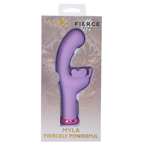 Maia Toys Maia MYLA USB Rechargeable Butterfly Vibrator Dual Motor - Rabbit Vibrators