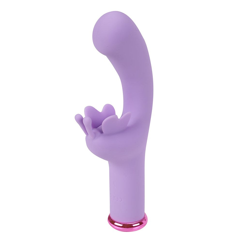 Maia Toys Maia MYLA USB Rechargeable Butterfly Vibrator Dual Motor - Purple - Rabbit Vibrators
