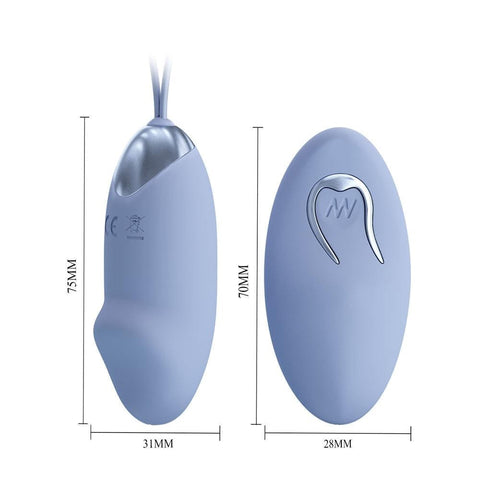 Party Up IVAN Rechargeable Vibrating Egg with Remote Wireless Control - Love Eggs and Kegel Exercisers