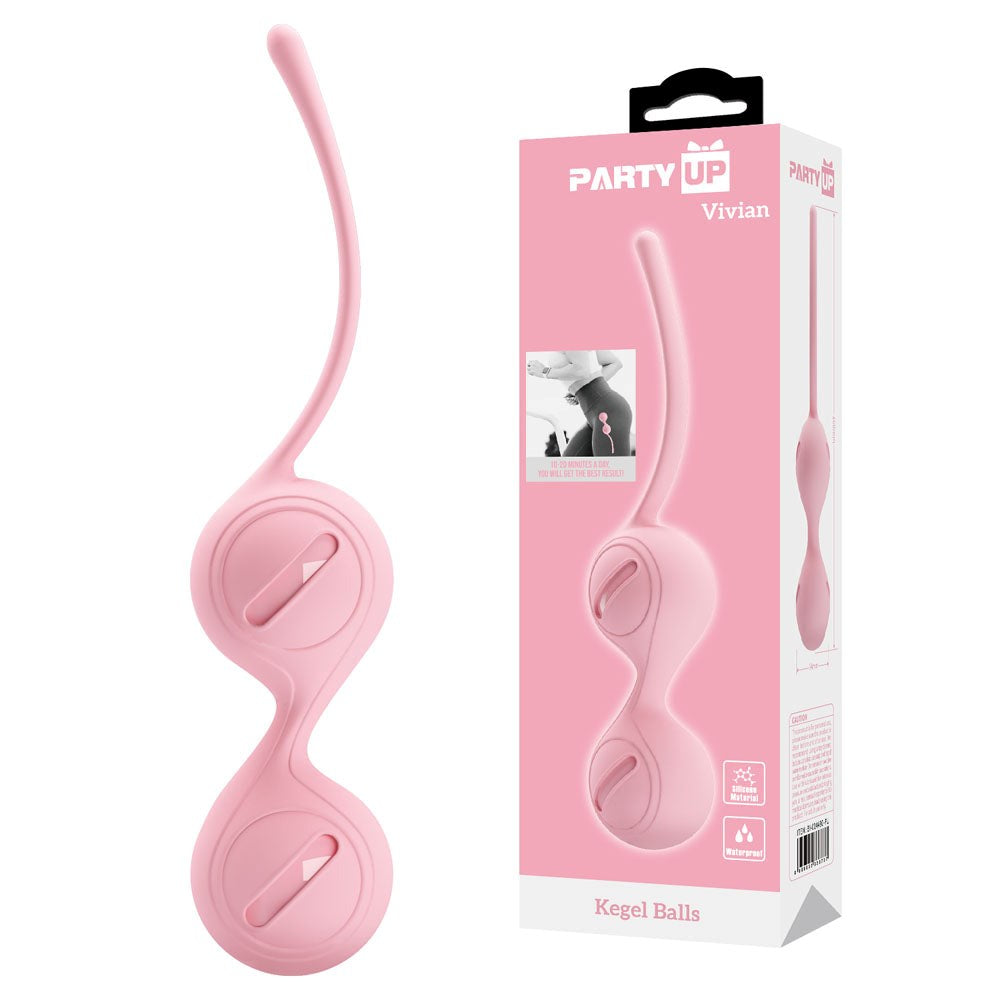 Party Up VIVIAN Kegel Exercisers Balls with Free Roaming Weight Technology - - Love Eggs and Kegel Exercisers