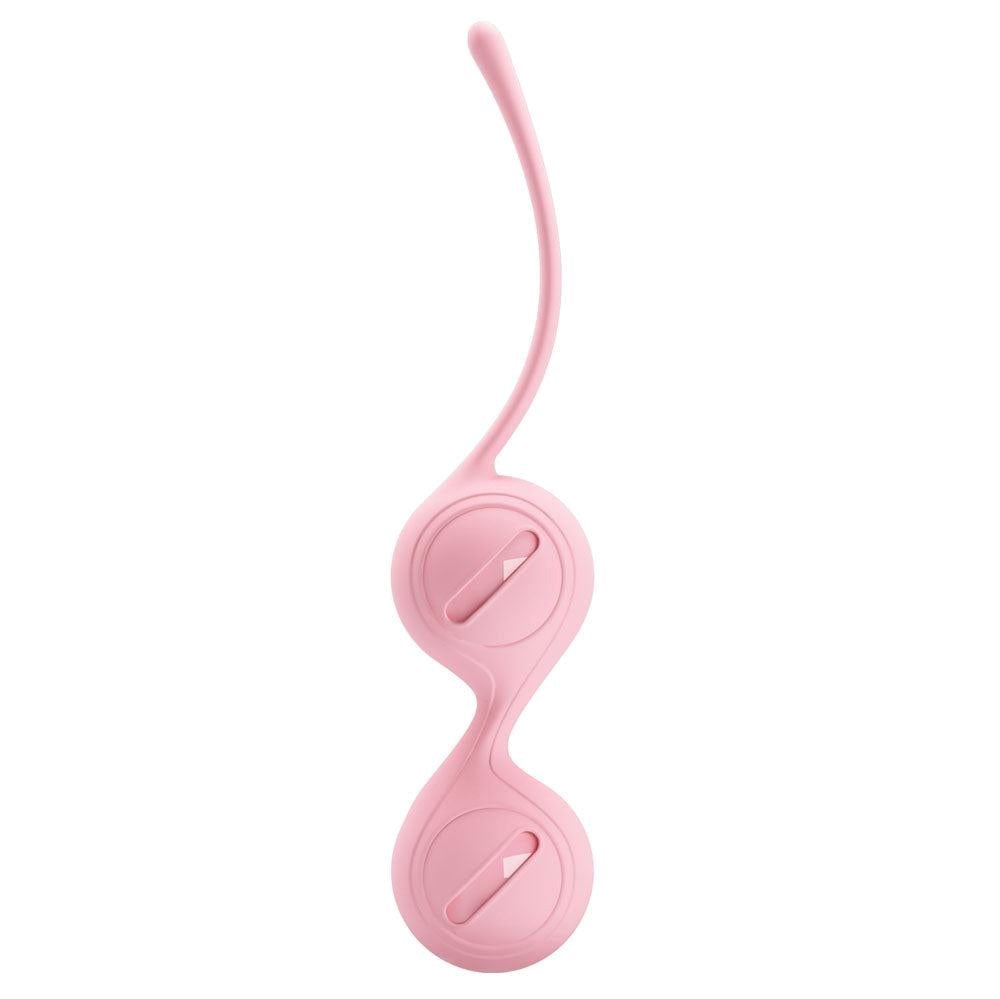 Party Up VIVIAN Kegel Exercisers Balls with Free Roaming Weight Technology - Pink - Love Eggs and Kegel Exercisers