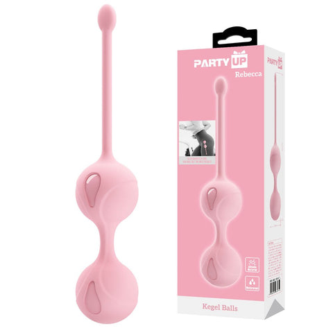 Party Up REBECCA Kegel Exercisers Balls with Dynamic Weighted Movement - Love Eggs and Kegel Exercisers