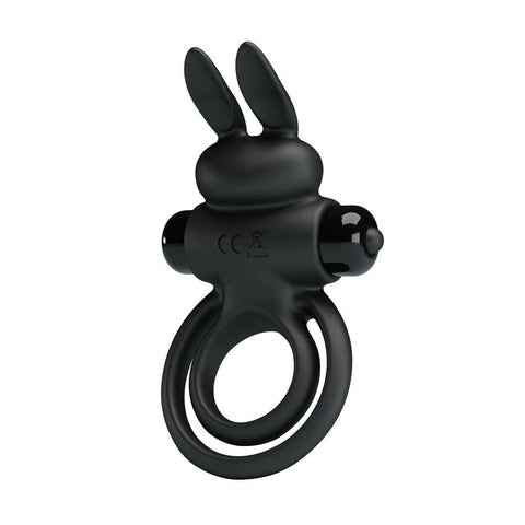 Party Up LAWRENCE Vibrating Cock & Balls Ring with 10 Vibration Patterns - Vibrating Cock Rings