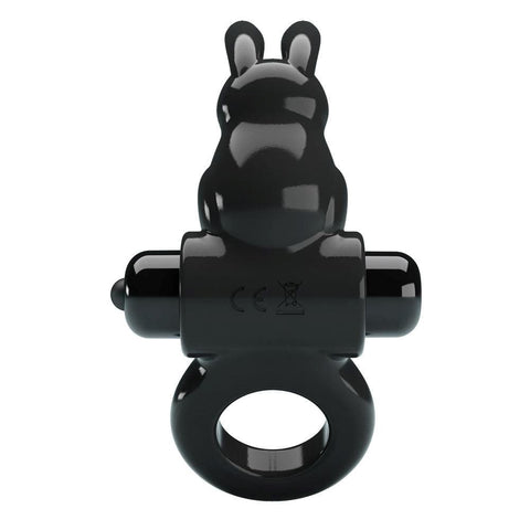 Party Up LEO Male Pleasure Vibrating Cock Ring with Rabbit Ears - Vibrating Cock Rings