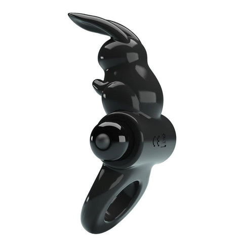 Party Up LEO Male Pleasure Vibrating Cock Ring with Rabbit Ears - Vibrating Cock Rings