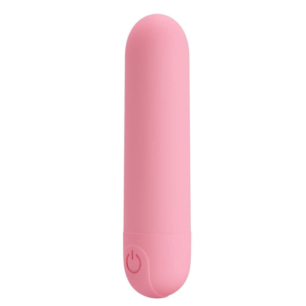 Party Up HENRY USB Rechargeable Mini Bullet Vibrator Waterproof Design - Pink - Bullet Vibrators