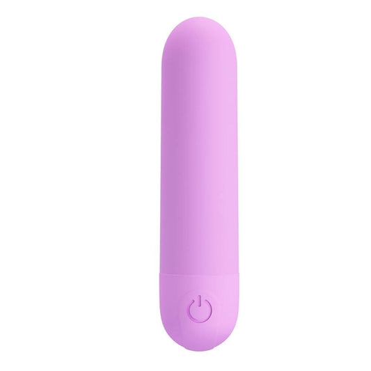 Party Up GREG USB Rechargeable Mini Bullet Vibrator Waterproof Design - Purple - Bullet Vibrators