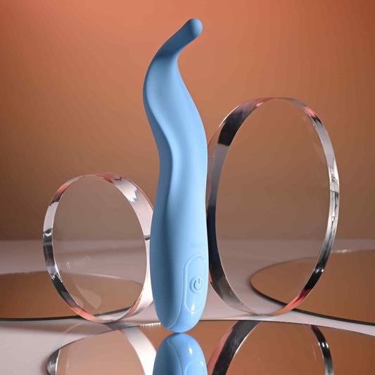 Selopa TENDER TICKLER USB Rechargeable Pinpoint Stimulator - Blue - Clit Ticklers and Pulsators