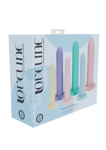 Shots Toys LOVELINE PelviFit Expanding Vaginal Dilator Set Medical Grade - Love Eggs and Kegel Exercisers