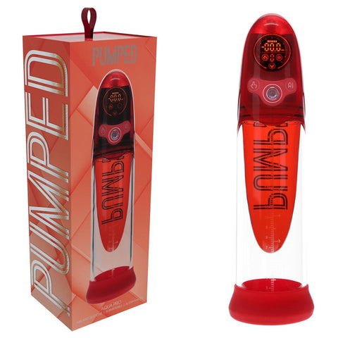 Shots Toys PUMPED AI Enabled Submersible Auto Penis Pump with Smart Memory - Penis Pumps And Stretchers