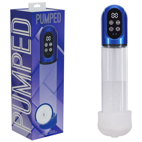 Shots Toys PUMPED Engage Automatic Mens Penis Pump with 5200 RPM Motor - Penis Pumps And Stretchers