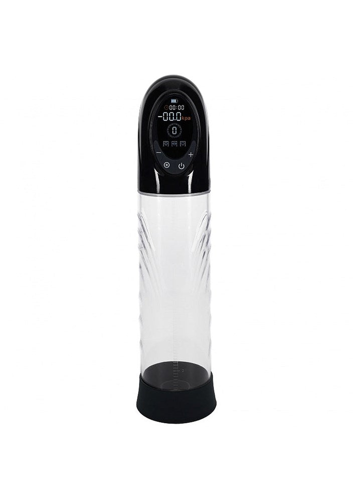 Shots Toys PUMPED CyberPulse Automatic Male Penis Pump with 13 Speed Modes - Black - Penis Pumps And Stretchers