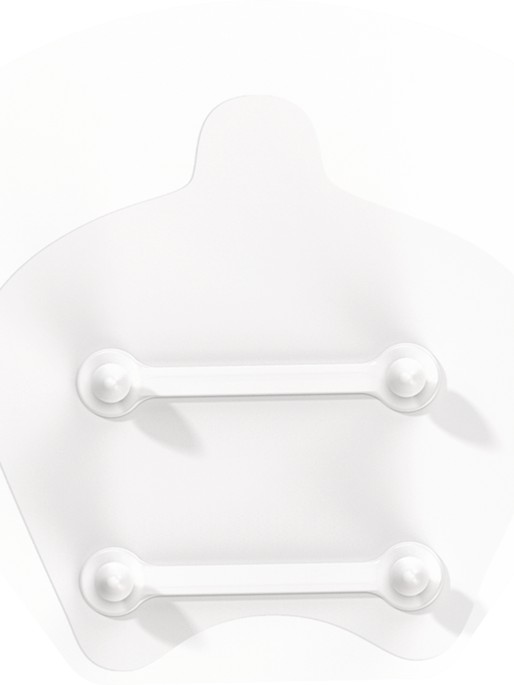 Kiiroo Luxus Adhesive Sticker for LuxHer Massager Hands Free Clitoral Sex Toy - - Vibrator Accessories