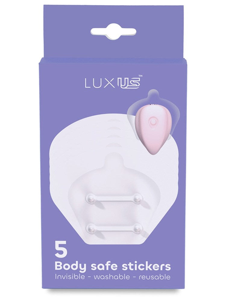 Kiiroo Luxus Adhesive Sticker for LuxHer Massager Hands Free Clitoral Sex Toy - Clear - Vibrator Accessories