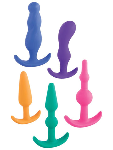 Nasstoys Anal Lovers Comprehensive Exploration Kit with 5 Progressive Plugs - Sex Kits