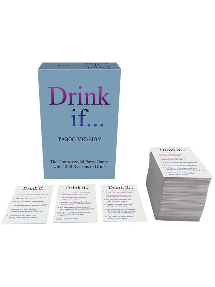 Kheper Games Drink If Taboo Version Adult Game - Silver - Sex Games, Coupons and Tricks