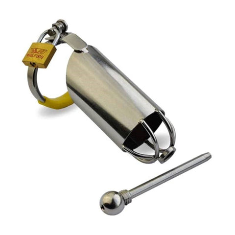 BDStyle Zero Escape Male Cock Cage with Sound Chastity Device - Male Chastity