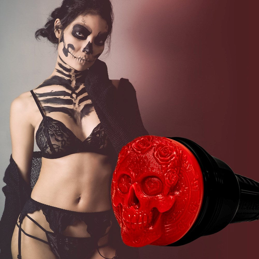 Fleshlight Fantasy La Calavera Realistic Mens Masturbators with Skull Design - - Fleshlight Male Masturbators
