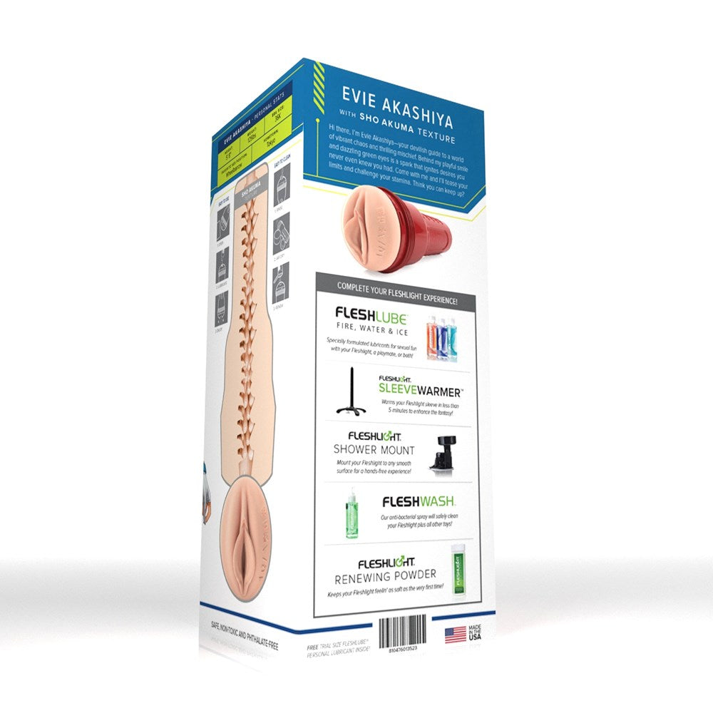 Fleshlight Fantasy Evie Akashiya Sho Akuma Mens Strokers Masturbator - - Fleshlight Male Masturbators