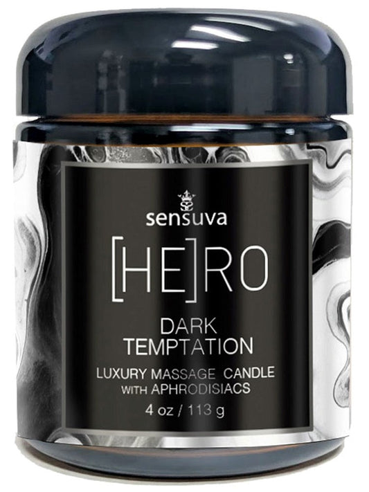 Sensuva On HERO Dark Temptation Luxury Massage Candle 118ml Ocean Forest - Default Title - Sex Pheromones and Perfumes