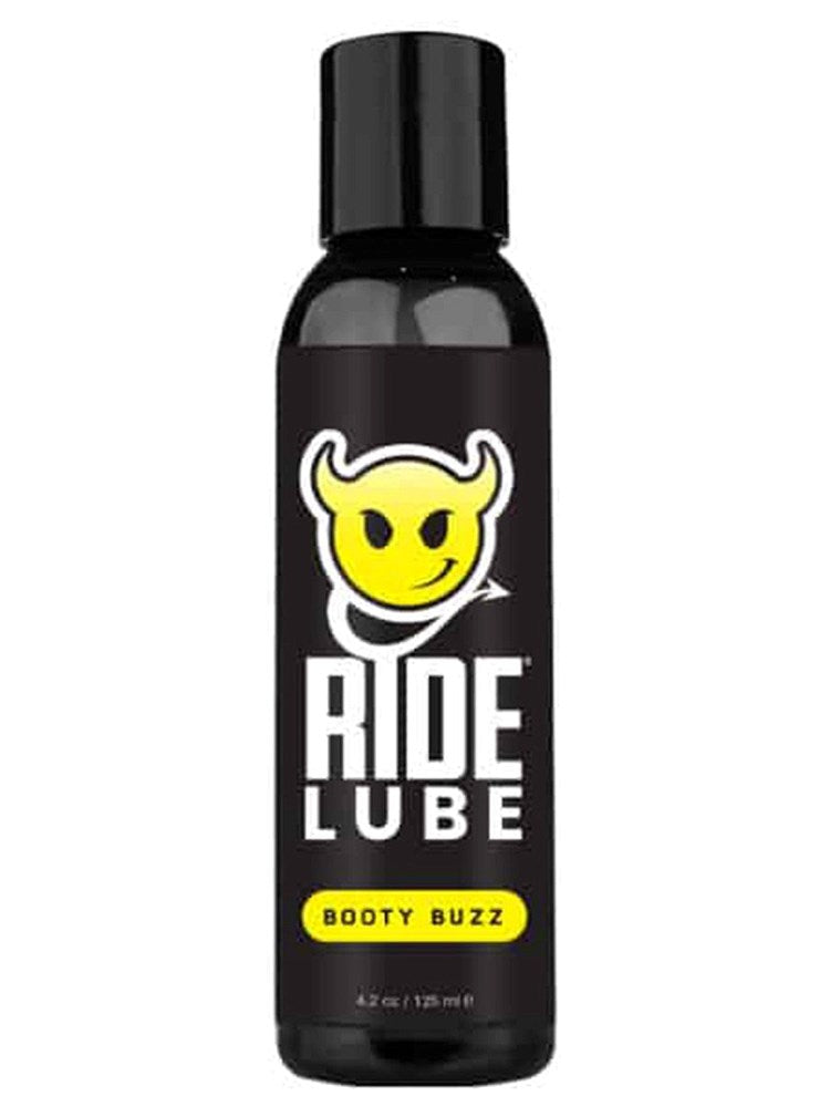 Sliquid Ride Booty Buzz Adult Silicone Lubricant with Menthol Stimulation - 4.2OZ - Silicone Based Lubes