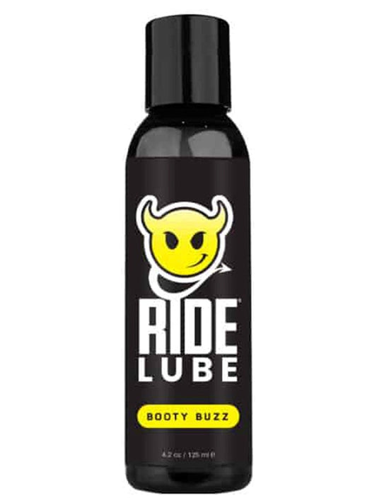 Sliquid Ride Booty Buzz Adult Silicone Lubricant with Menthol Stimulation - 4.2OZ - Silicone Based Lubes