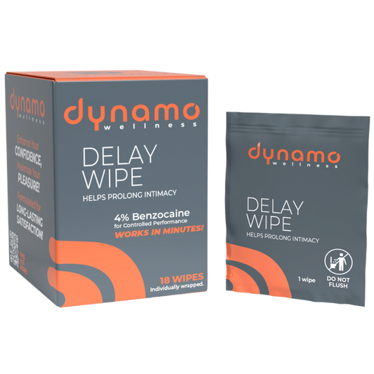 Screaming O Adult Sex Delay Wipe - 18 Wipes - Delay and Excite Sprays