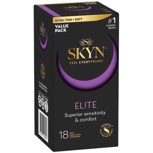 Ansell Elite 18's Soft and Non Latext Condoms - Default Title - Condoms