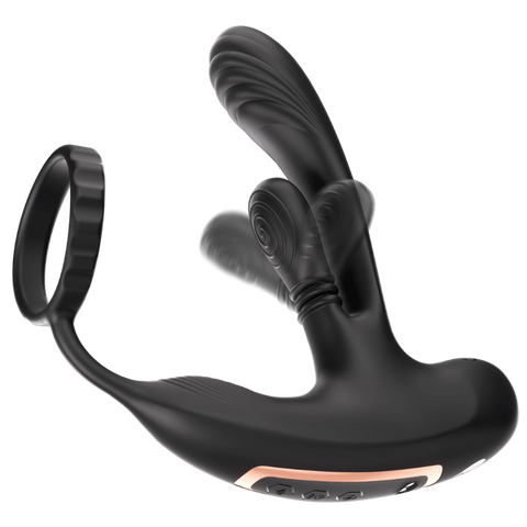 Amovibe Hero Rubbing & Vibrating Prostate Massager - Prostate Toys